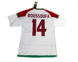 2017-2018 Morocco Away Jersey (#14 Boussoufa)